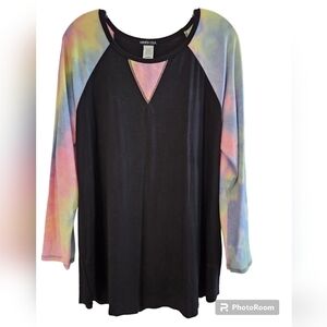 HEIMISH USA TUNIC SZ L TIE DYE